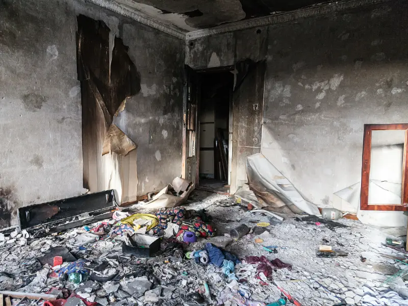fire damage restoration
