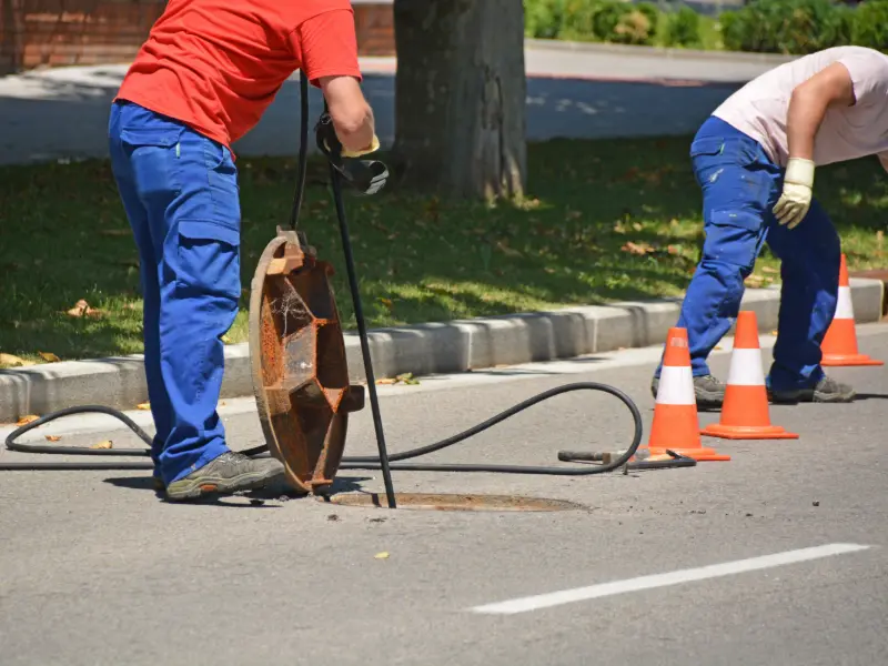 sewage cleanup services